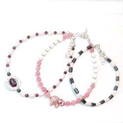 Excluzivní, dizajnové - clubové šperky, stříbro, polodrahokamy, náramek, originál. Ateliér šperků Magic-Color