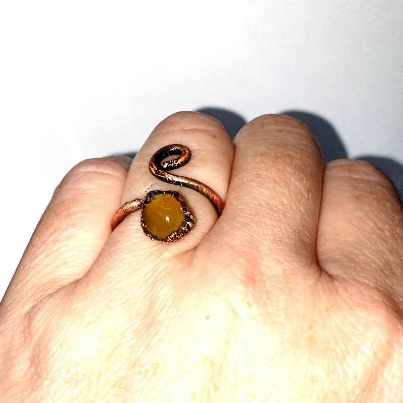 Natur Copper Keltic Yelou