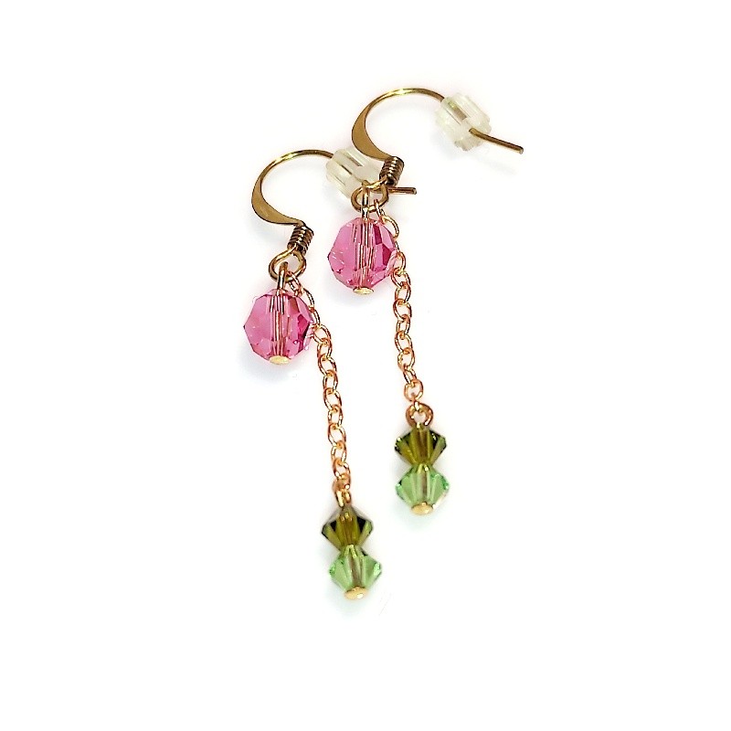 Náušnice - Swarovski jinak Multi