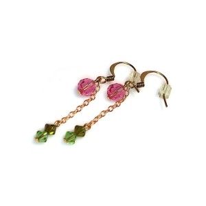 Náušnice - Swarovski jinak Multi