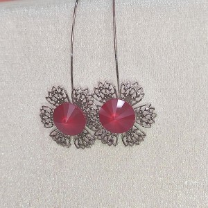 Flowerin - Kendy ( Swarovski, Rhodiováno )