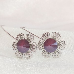 Flowerin - Cemin ( Swarovski, Rhodiováno )