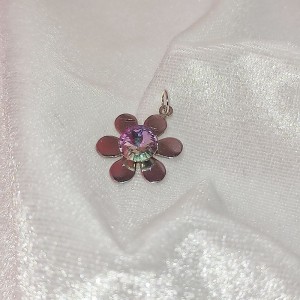 Flowerin - Cents ( Swarovski, Rhodiováno )