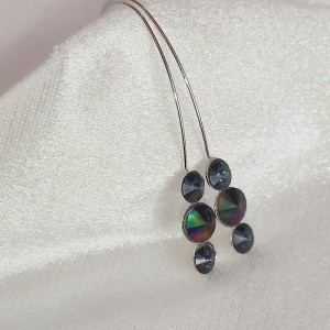 Flerino - Denim ( Swarovski, Rhodiováno )