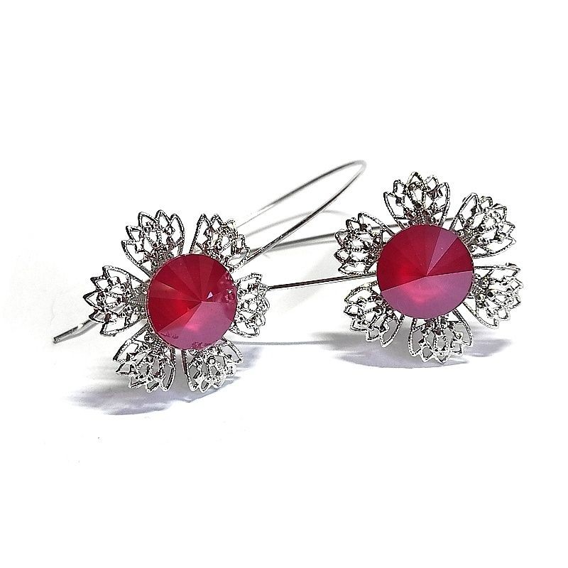 Flowerin - Kendy ( Swarovski, Rhodiováno )