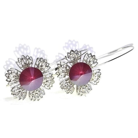 Flowerin - Cemin ( Swarovski, Rhodiováno )