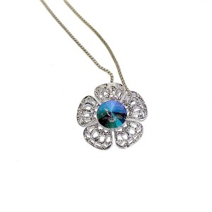 Flowerin - Manet ( Swarovski, Rhodiováno )