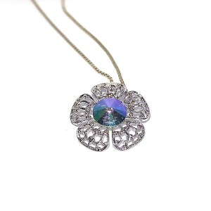 Flowerin - Manet ( Swarovski, Rhodiováno )