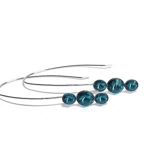 Flerino - Emerald ( Swarovski, Rhodiováno )