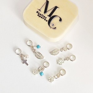 Ag - CITIA Charm lísteček blue