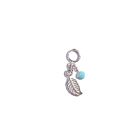 Ag - CITIA Charm lísteček blue